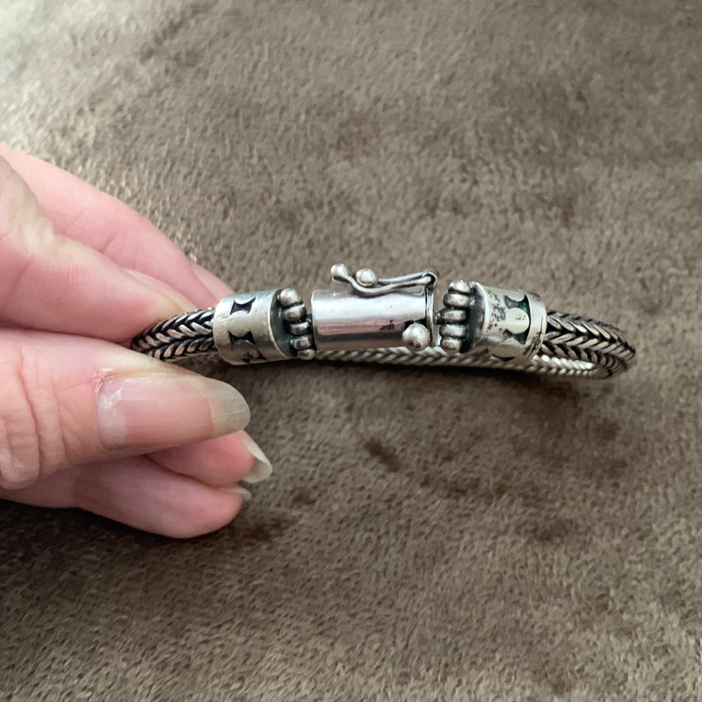 Silver bracelet